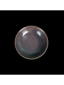 Тарелка для пасты 8" 200 мм 800 мл, сине-коричневый «Corone Terra»