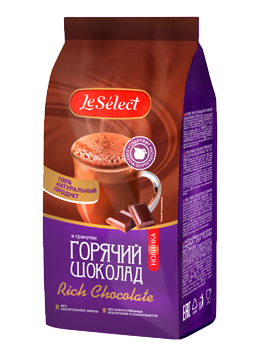 Горячий шоколад Rich Chocolate, Le Select 200 гр
