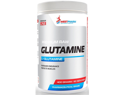 (WestPharm) Glutamine - (400 гр) - (клубника)