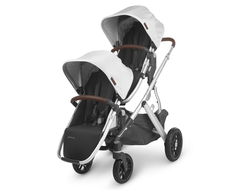 Коляска для погодок UPPABaby Vista V2 Bryce Жемчужно-Белый (люлька 1шт и прогулка 2шт)