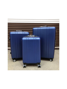 Комплект из 3х чемоданов Поликарбонат Olard S,M,L синий