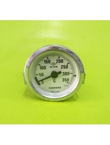 Термометр капиллярный PAKKENS Ø60мм от 0 до 350°С, длина капилляра 1 метр Артикул: ST-520
