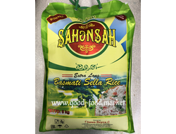 Рис пропаренный Басмати экстра Селла (Basmati Sella Rice), 5 кг, Sahansan, Индия