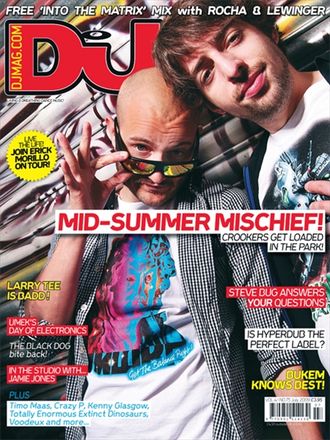 DJ Magazine July 2009 Crookers Cover, Иностранные журналы в Москве, Intpressshop