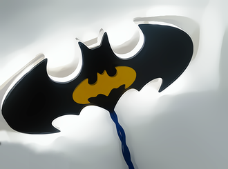 Большой светильник Batman