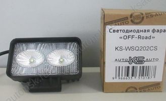 ФАРА ПРОТИВОТУМАННАЯ KS-WSQ202CS &#039;&#039;OFF - ROAD&#039;&#039;, 2 ДИОДА, 20W