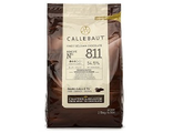 Темный шоколад сбалансированный горьковатый вкус какао 53.8% 811NV