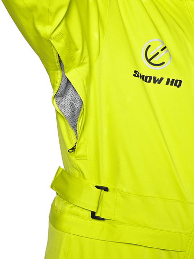 Горнолыжный комбинезон для подростка SNOW HEADQUARTER T9081 лимонный