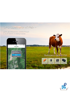GPS/Глонасс трекеры для животных