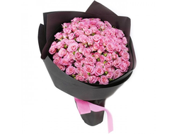 Дизайнерский букет 25 кустовых роз