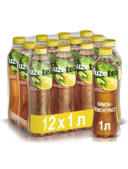 Чай холодный FuzeTea лимон/лемонграсс 0.5 л