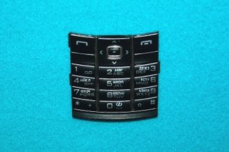 Русифицированная клавиатура для Nokia 8800 Black Оригинал