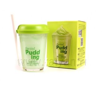 MENGKOU Маска для лица Зеленый чай Facial Pudding (очищающая, противовоспалительная), 100 гр. 784096