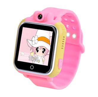 Детские часы Smart Baby Watch с GPS Q75 G10 - розовые