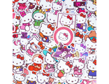 Наклейки Hello Kitty в ассортименте