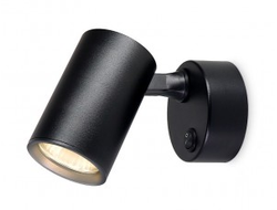 Ambrella светильник накладной спот бра с выкл. MR16 GU10 max12W черный 87x55x38 TECHNO SPOT TA1292 BK