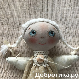 Игрушка ангелочек девочка