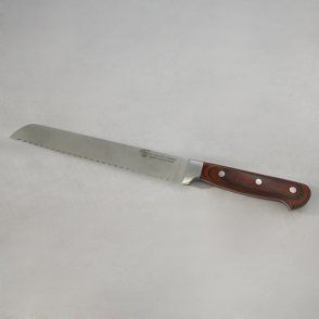Нож кованный хлебный 20см
