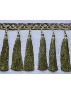 Арт.5021 D6 . Бахрома с кистями, 20 см