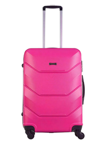 Пластиковый чемодан Freedom малиновый размер M