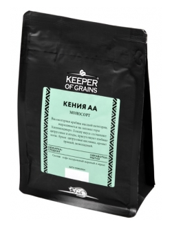 Кофе Keeper of Grains зерновой плантационный Кения АА, 0,25 кг