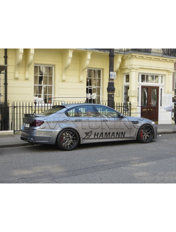 Наклейки Hamann на бока BMW