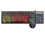 PC Игровой набор Marvo KM409: клавиатура и мышь с подсветкой, ПК