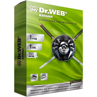 Dr.Web Katana (ESD), 1 ПК, 1 год