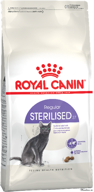 Royal Canin Sterilised 37 Роял Канин Стерилайз 37 Корм сбалансированный для стерилизованных кошек 10 кг