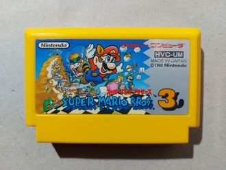 №144 Super Mario Bros. 3 Первое издание для Famicom / Денди (Япония)