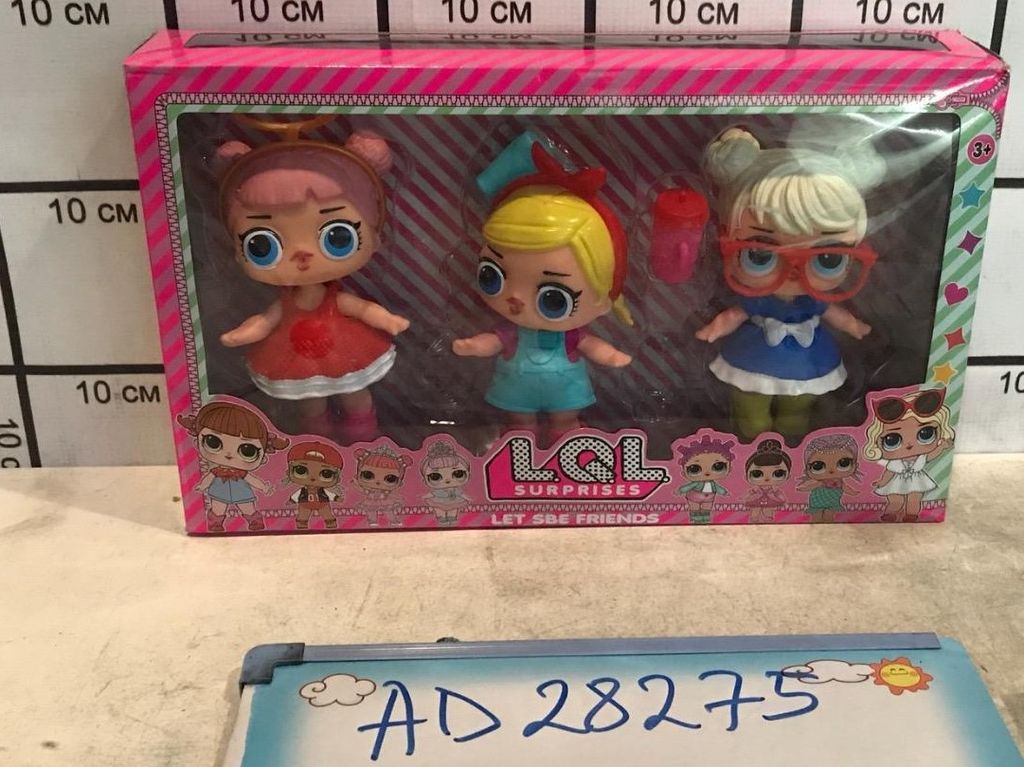 Куколки LOL набор из 3 шт AD28275