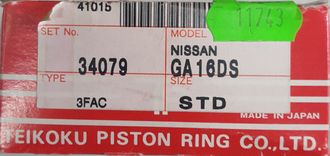 Кольца поршневые TP  Nissan   34079STD