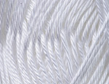 Белый арт.003  Begonia 100% хлопок 50г/169м