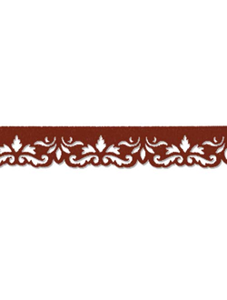 Ламбрекен в рулонах, готовый фигурный. Арт. 018