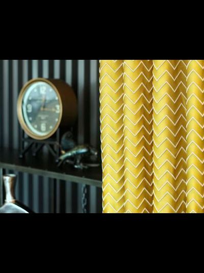 Flour, портьера с шевроном, шелковистая