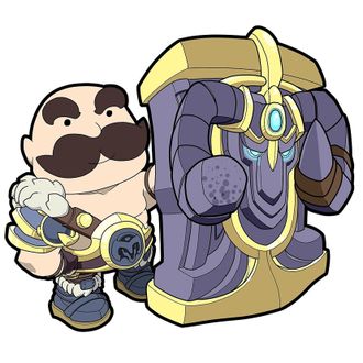 Наклейка Браум (Braum)