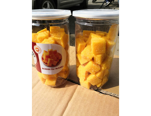 Конфеты манго кубики, 500 гр