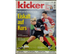 Kicker Magazine 9 March 2009 Иностранные журналы о футболе, Спортивные иностранные журналы, Intpress