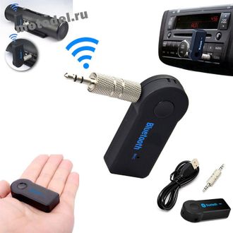 AUX Bluetooth модулятор, адаптер, трансмиттер, ресивер для прослушивания музыки с телефона в машине