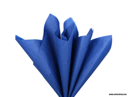 Бумага тишью 76х50 см 10 листов Тёмно-синий