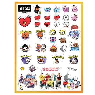 Наклейки &quot;BT21&quot;