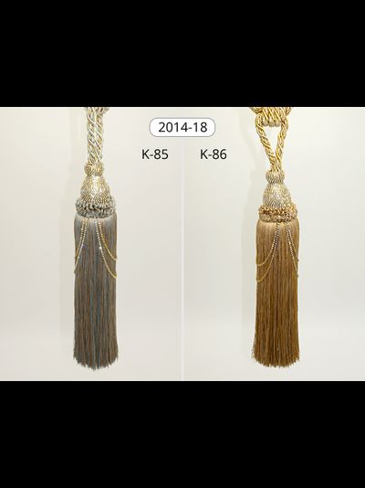 Арт. 2014-18 NEW. Подхват-кисть со стразами, 90 см