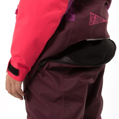 Зимний комбинезон утепленный DRAGONFLY TEENAGER Gravity Purple-Brown