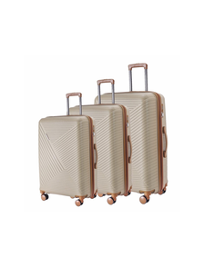 Комплект из 3х чемоданов Somsonya Conic Полипропелен S,M,L Бежевый