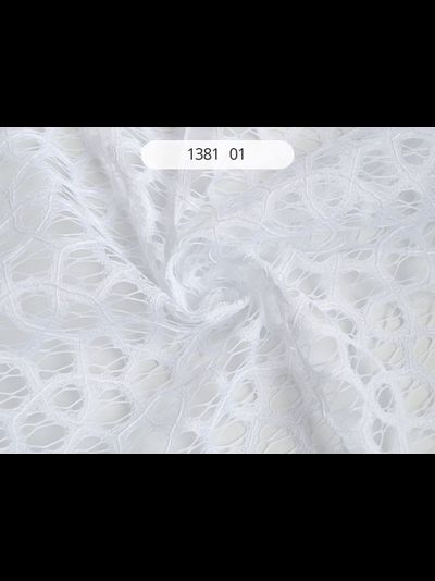 Арт. 1381. Ажурная вуаль, сетка для пошива штор оптом