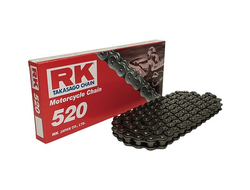 Цепь RK 520-120 для мотоциклов до 250 (без сальников)