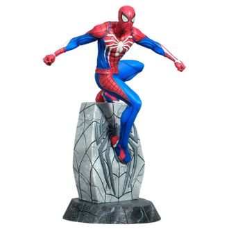 Фигурка Marvel Gallery Spider-Man PS4 Version Statue Diorama 23 см