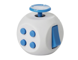 Fidget Cube Round White+Blue