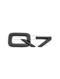 Шильдик Q7 чёрный на багажник Audi Q7