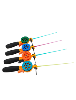 Удочка зимняя WestMan 65 ПП  ручка (длина 90мм) неопрен.  (хлыст поликарбонат.) 5шт/уп